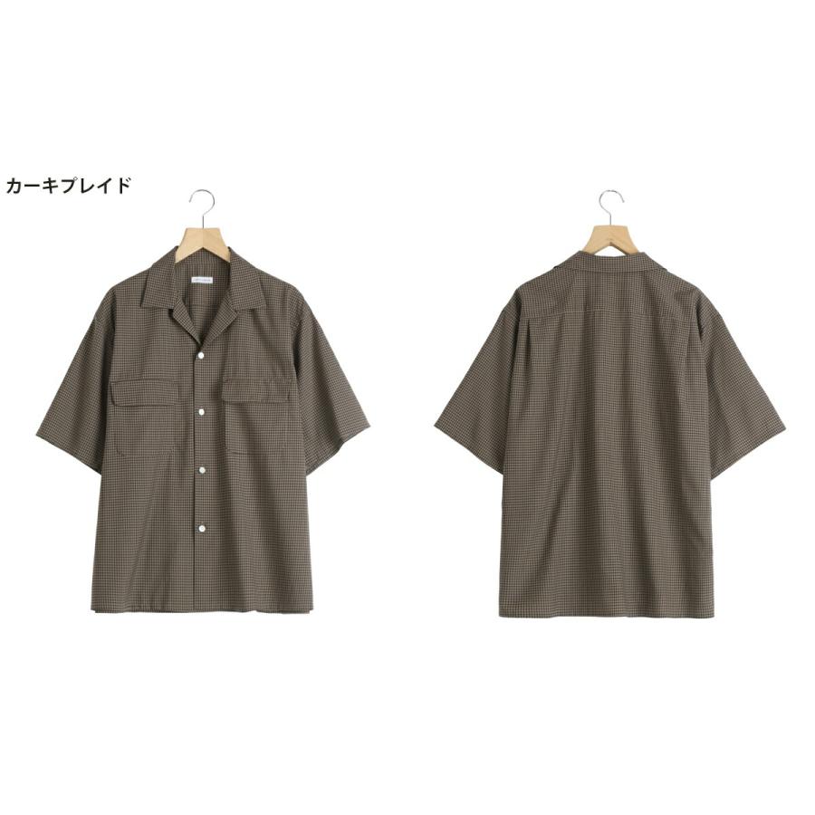 KAPTAIN SUNSHINE / キャプテンサンシャイン ： Summer Wool Open Collar SS Shirt / 全2色 ： KS26SSH02 | Kaptain Sunshine | 07