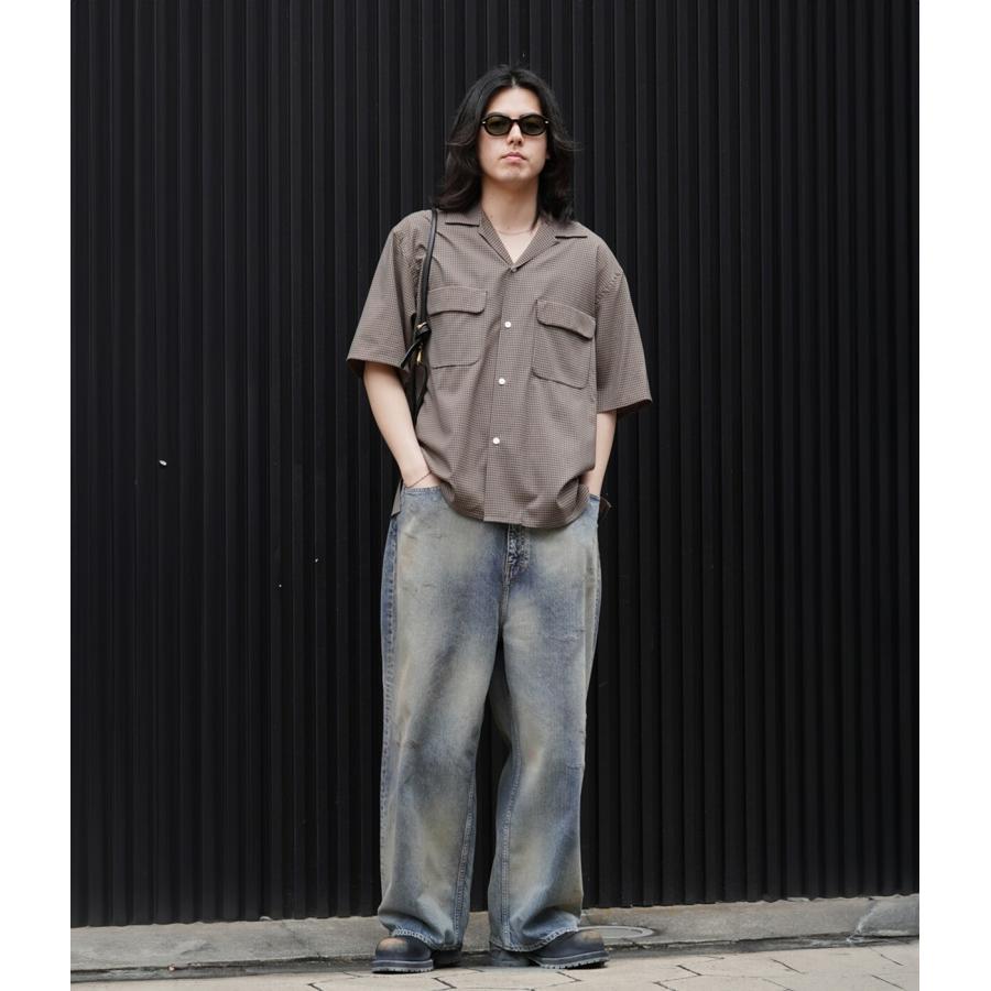 KAPTAIN SUNSHINE / キャプテンサンシャイン ： Summer Wool Open Collar SS Shirt / 全2色 ： KS26SSH02 | Kaptain Sunshine | 10