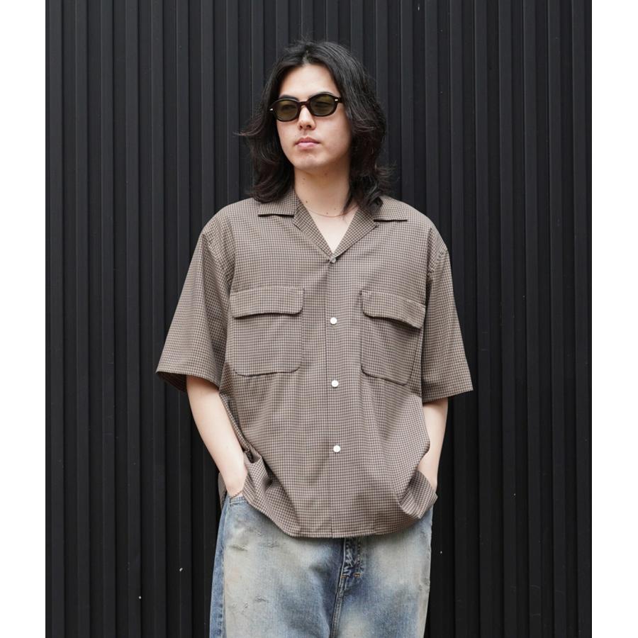 KAPTAIN SUNSHINE / キャプテンサンシャイン ： Summer Wool Open Collar SS Shirt / 全2色 ： KS26SSH02 | Kaptain Sunshine | 11