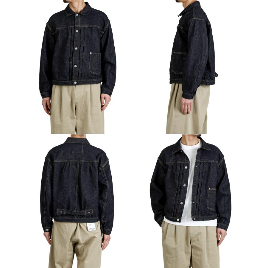 KAPTAIN SUNSHINE / キャプテンサンシャイン ： Denim Tracker 1P Jacket ： KSBSJK01の画像