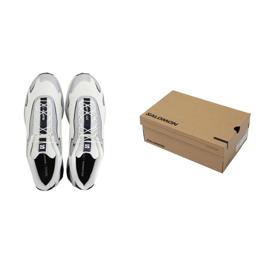 SALOMON SNEAKERS / サロモン スニーカーズ ： XT-SLATE Vanilla Ice/Ftw Silver/Maritime Blue ： L47752100の画像