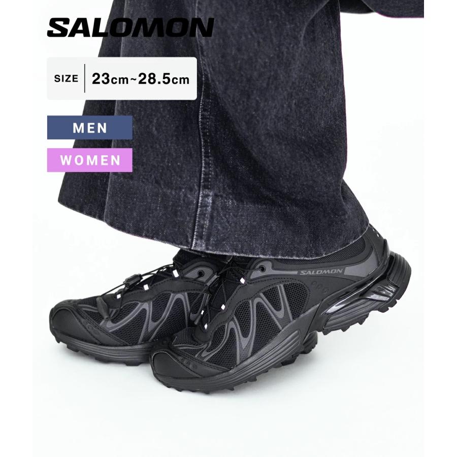 スニーカー Salomon 'XT-Whisper' sneakers (L47762000 BLACKBLACKASPHALT) Salomon - XT-WHISPER Sneaker in Black & Asphalt - L47762000