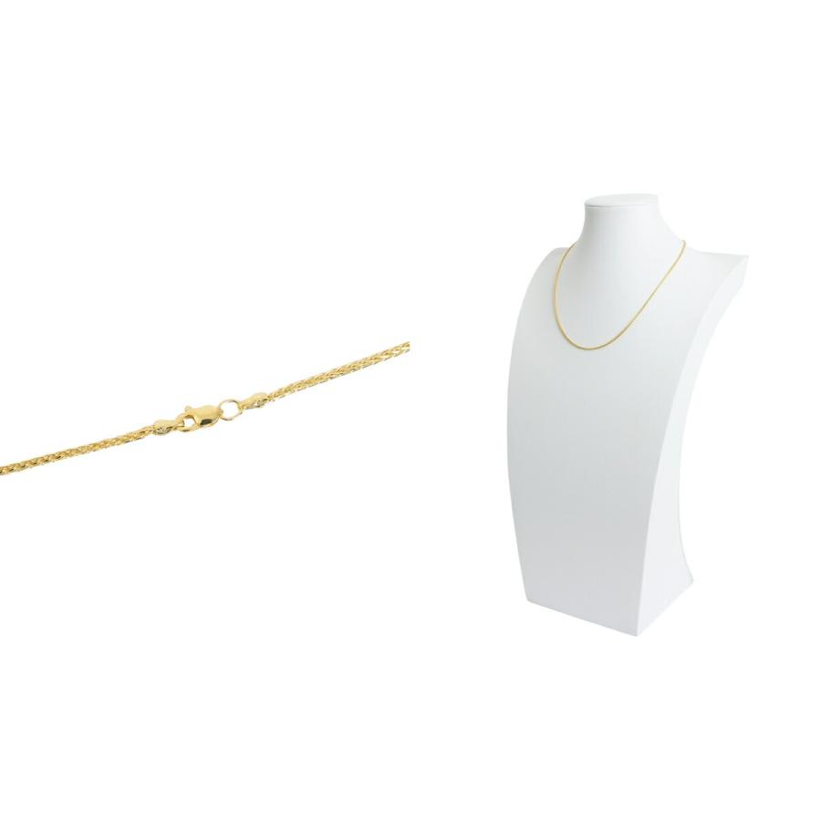 LAVER / ラバー ： CHAIN NECKLACE GOLD EP040 -50cm- ： LAVER-EP040-GOLD-50[コンパクト]の画像