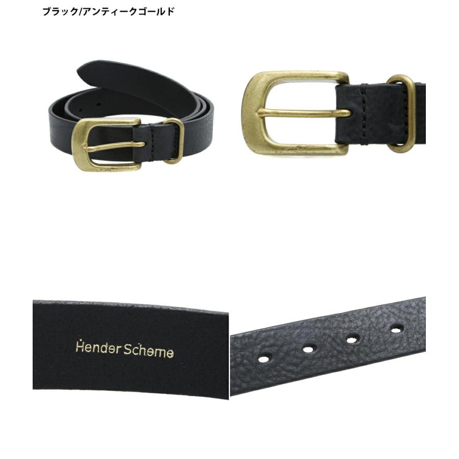 【今週限り】Hender Scheme エンダースキーマ レザーベルト 2本 Hender Scheme (エンダースキーマ) shrink shoulder belt