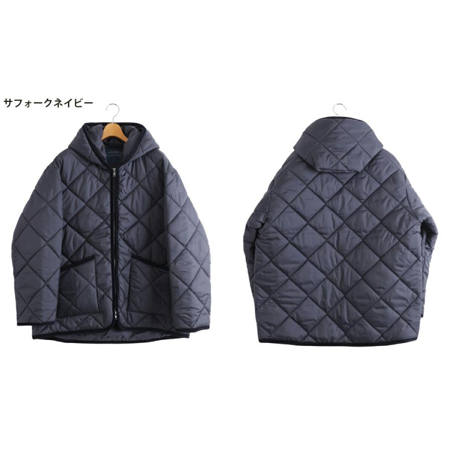 LAVENHAM ラベンハム ナイロンジャケット 8 36 LAVENHAM（ラベンハム） ： BIG QUILT ZIPPED CRAYDON MENS ： LV10020
