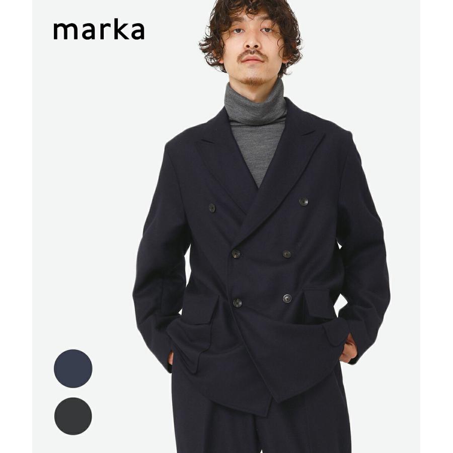 marka / マーカ ： W.B SHIRT JACKET    wool soft serge   / 全2