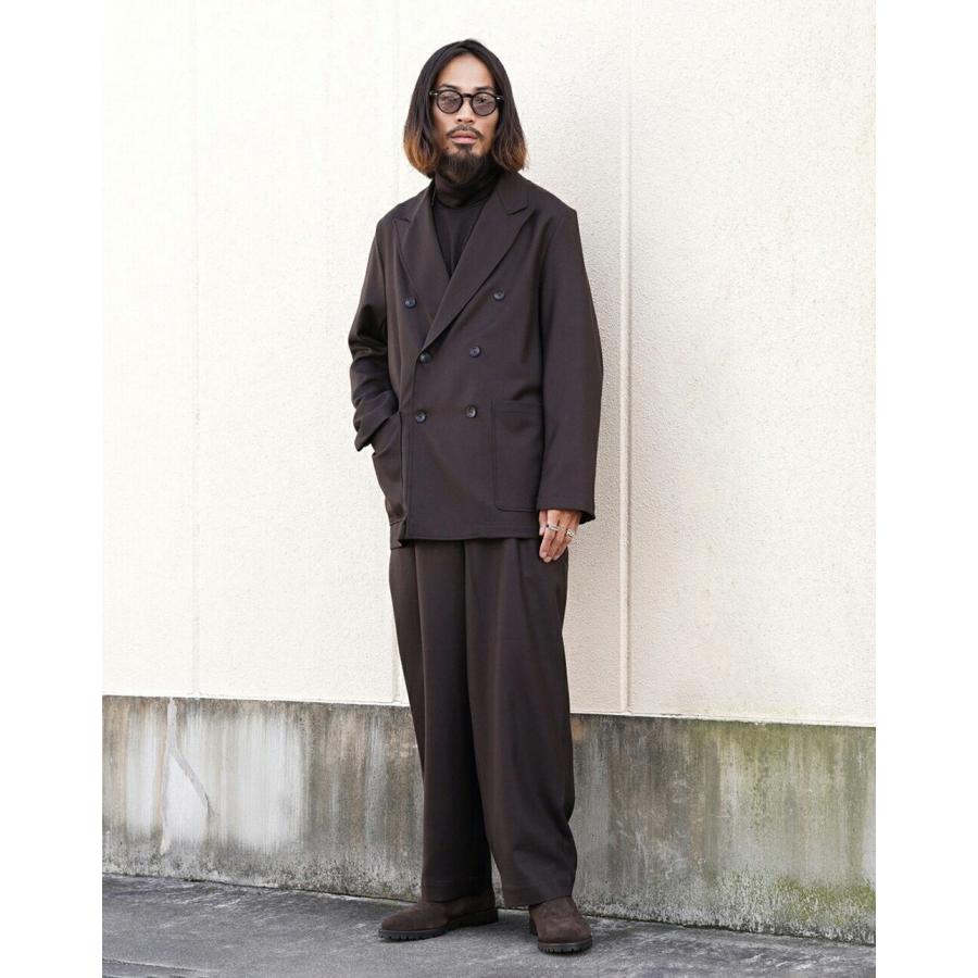 marka / マーカ ： W.B SHIRT JACKET - 2/48 wool soft serge