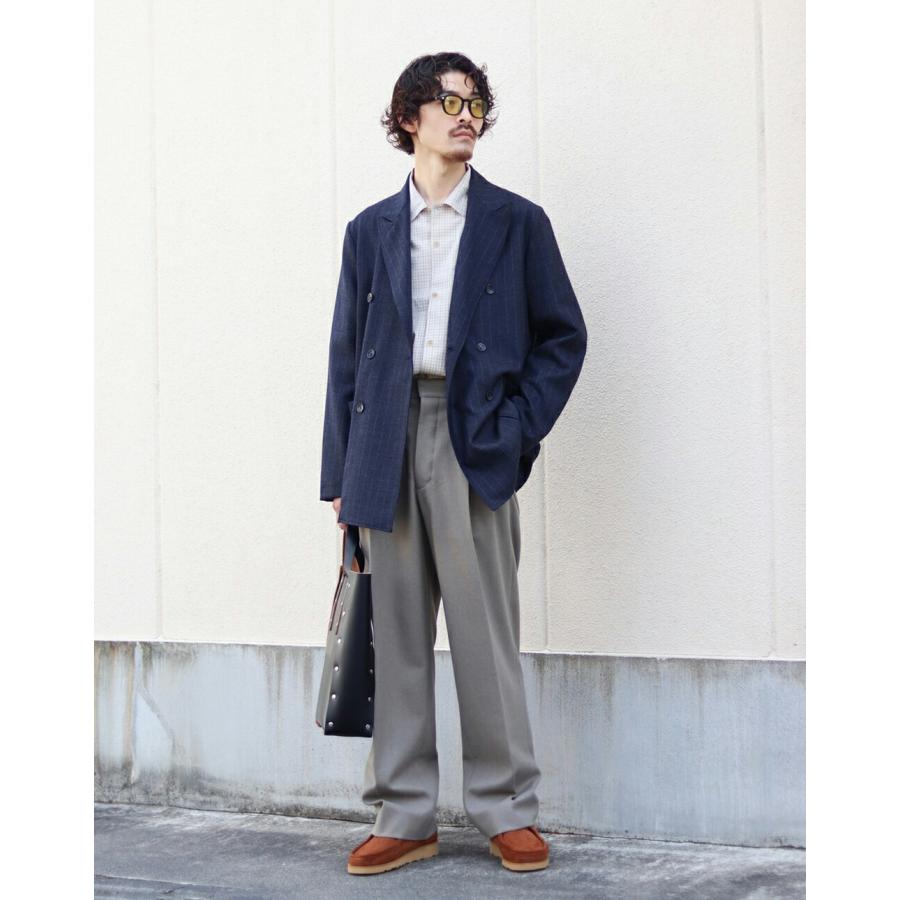 marka / マーカ ： W.B SHIRT JACKET - 2/48 wool soft serge