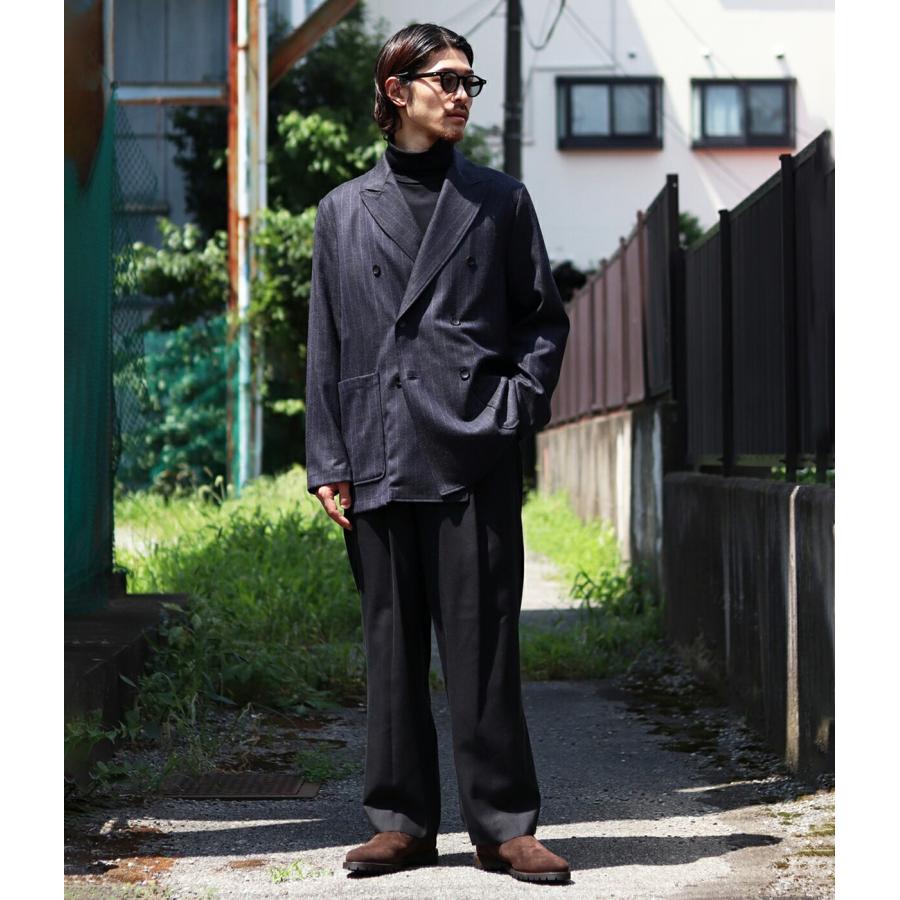 marka / マーカ ： W.B SHIRT JACKET - 2/48 wool soft serge