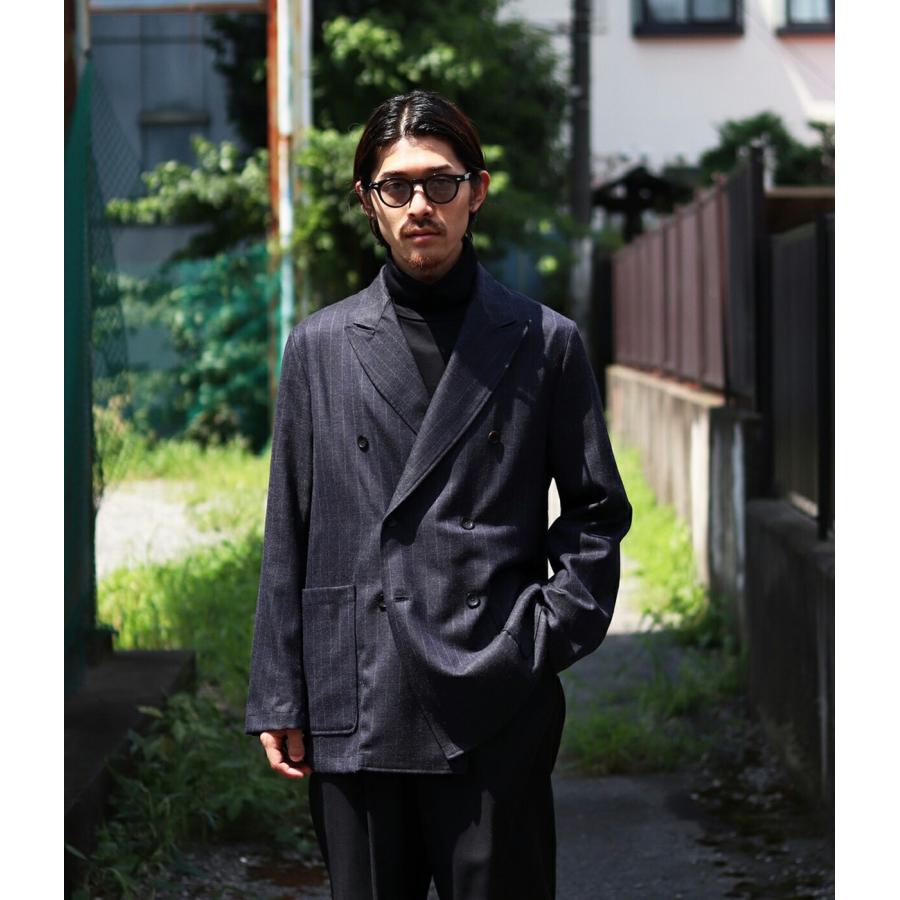 marka / マーカ ： W.B SHIRT JACKET - 2/48 wool soft serge