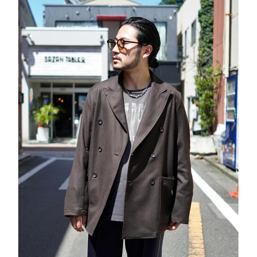 marka / マーカ ： W.B SHIRT JACKET - 2/48 wool soft serge