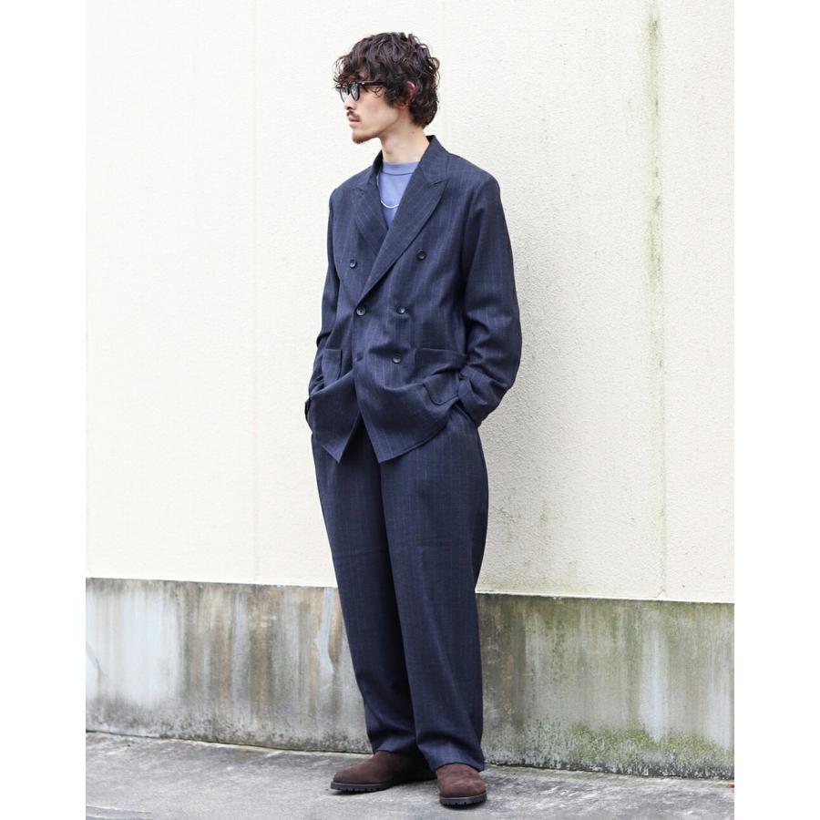 marka / マーカ ： W.B SHIRT JACKET - 2/48 wool soft serge