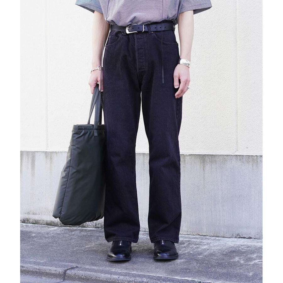 marka / マーカ : SHOE CUT JEANS - BLACK M24A-04PT32C marka / マーカ : SHOE CUT JEANS - BLACK M24A-04PT32C