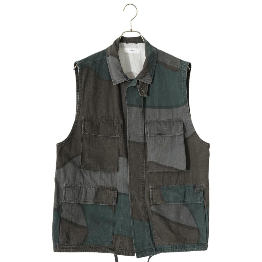 marka / マーカ ： B.D.U VEST - TUMBLED ORGANIC COTTON POPLIN 全2色 