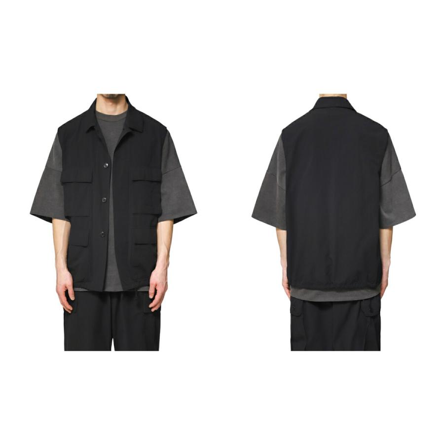 marka / マーカ ： B.D.U VEST - TUMBLED ORGANIC COTTON POPLIN 全2色 