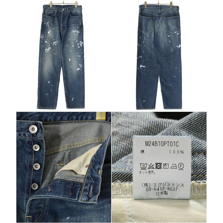 marka / マーカ ： REGULAR FIT JEANS - indigo painted - ： M24B-10PT01C｜arknets｜07