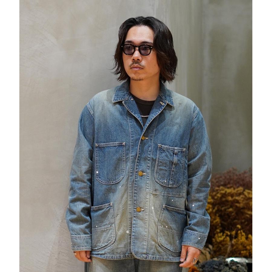 マーカmarka denim cover allデニムカバーオール2インディゴ マーカmarka denim cover allデニムカバーオール2インディゴ