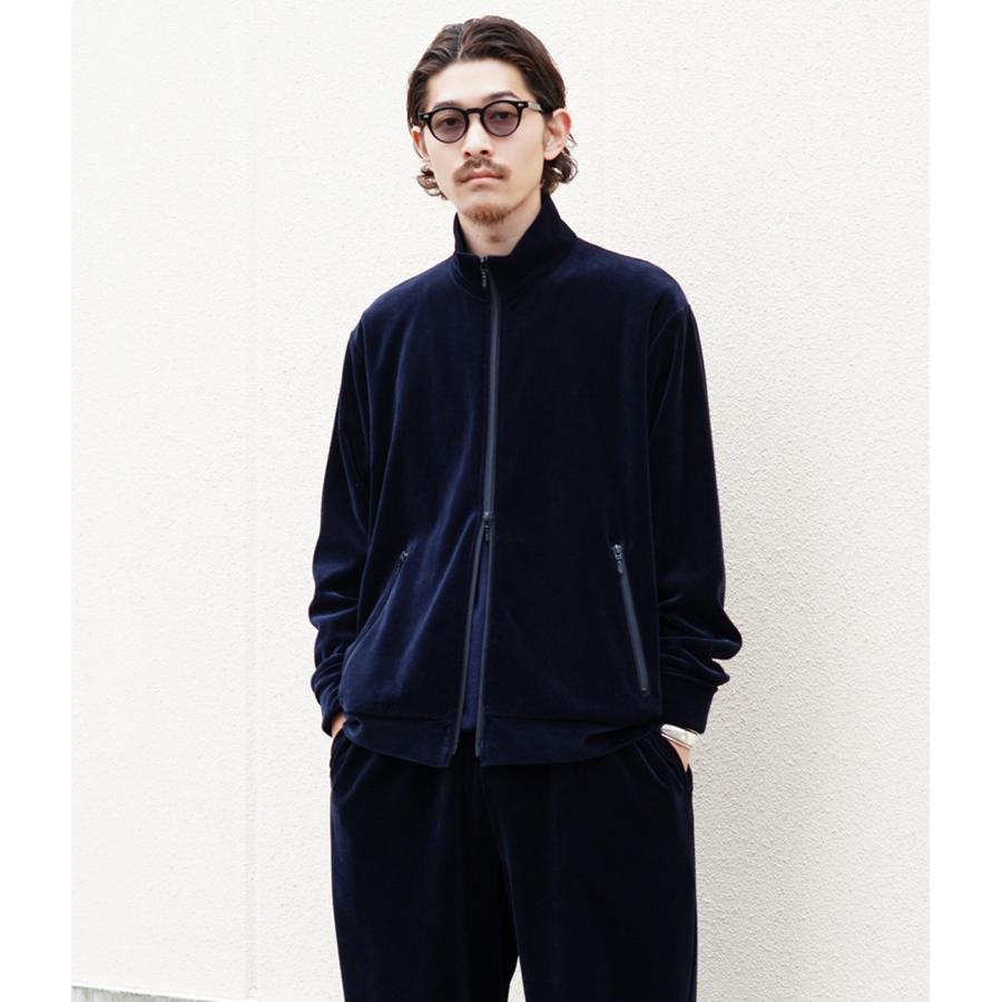 marka / マーカ ： TRACK JACKET - 30/- organic cotton velour M24C 
