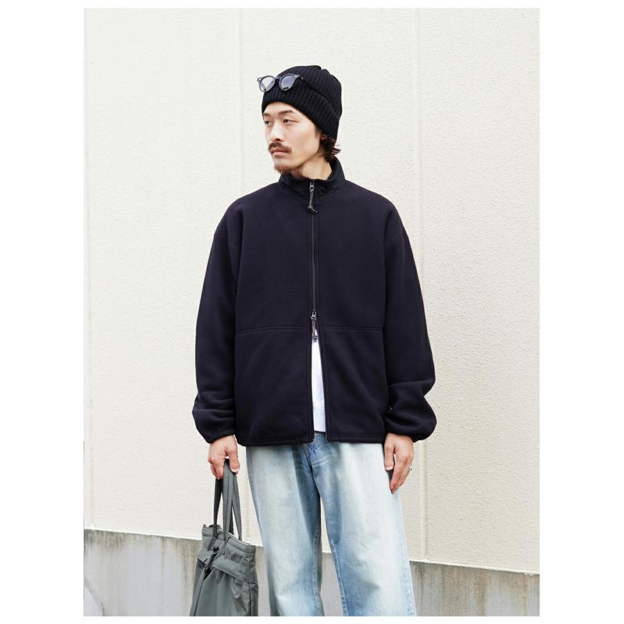 marka（マーカ） ： FLEECE LINER JACKET - recycle polyester fleece