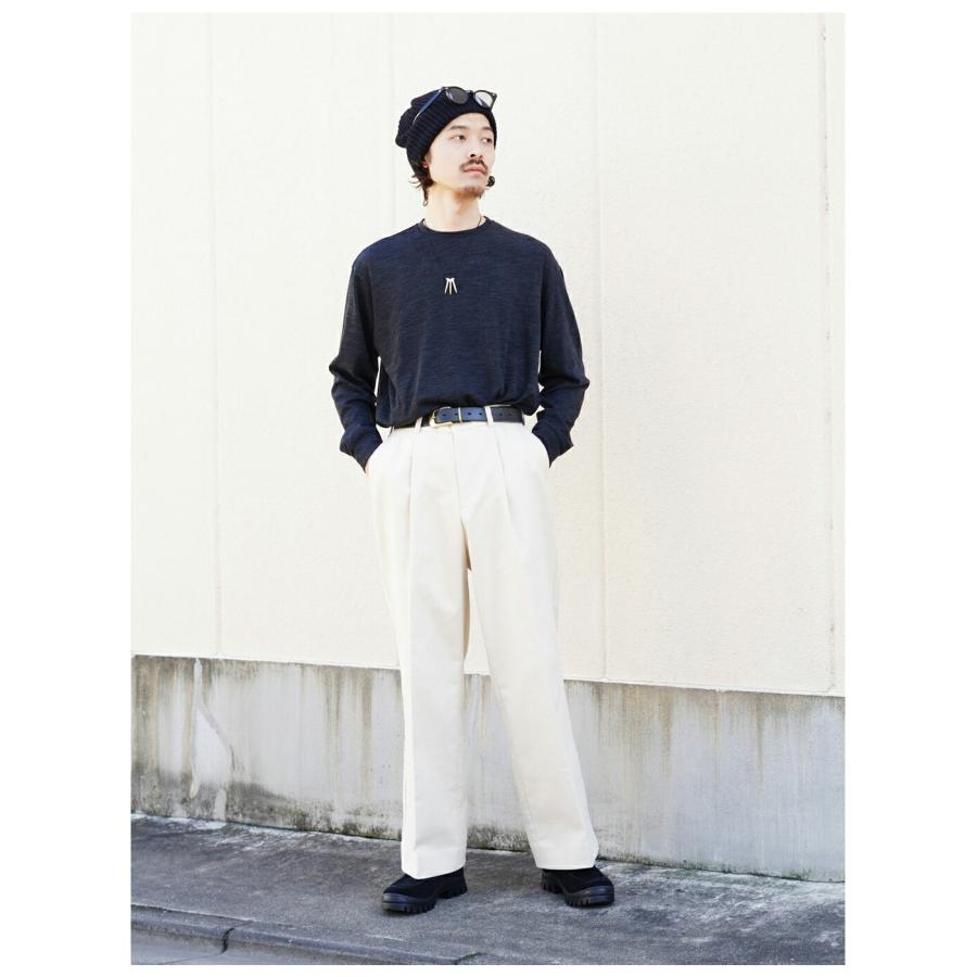 marka 【15%OFF】marka / マーカ ： CREW NECK - sp120's wool