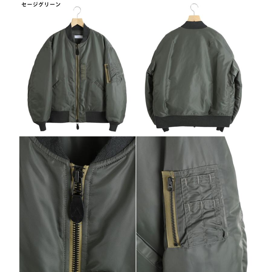 marka / マーカ ： MA-1 - nylon twill 全2色 M24C-18BL02C