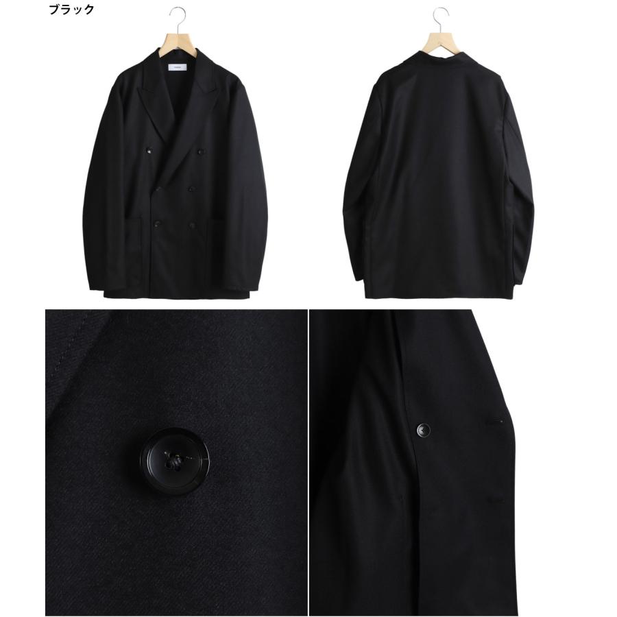 未使用 MARKA WORK JACKET ウール100％ ブラック 2 楽天市場】[送料無料]marka : W.B JACKET LOOSE FIT - 2/60 WOOL