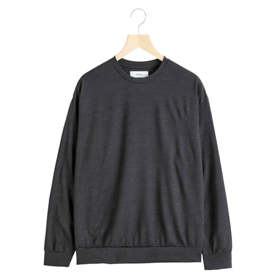 marka / マーカ : CREW NECK - 2/72 WOOL SINGLE JERSEY marka / マーカ : CREW NECK - 2/72 WOOL SINGLE JERSEY
