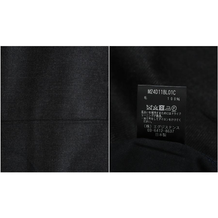 marka（マーカ） ： HALF ZIP TRACK JACKET - 2/32 WOOL SOFT FLANNEL