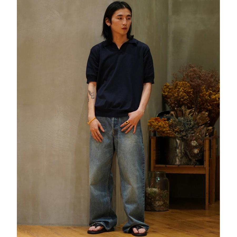 【美品】marka／WIDE LEG JEANS／1／USED WASHED marka(マーカ) - WIDE LEG JEANS ORGANIC COTTON 13.5oz