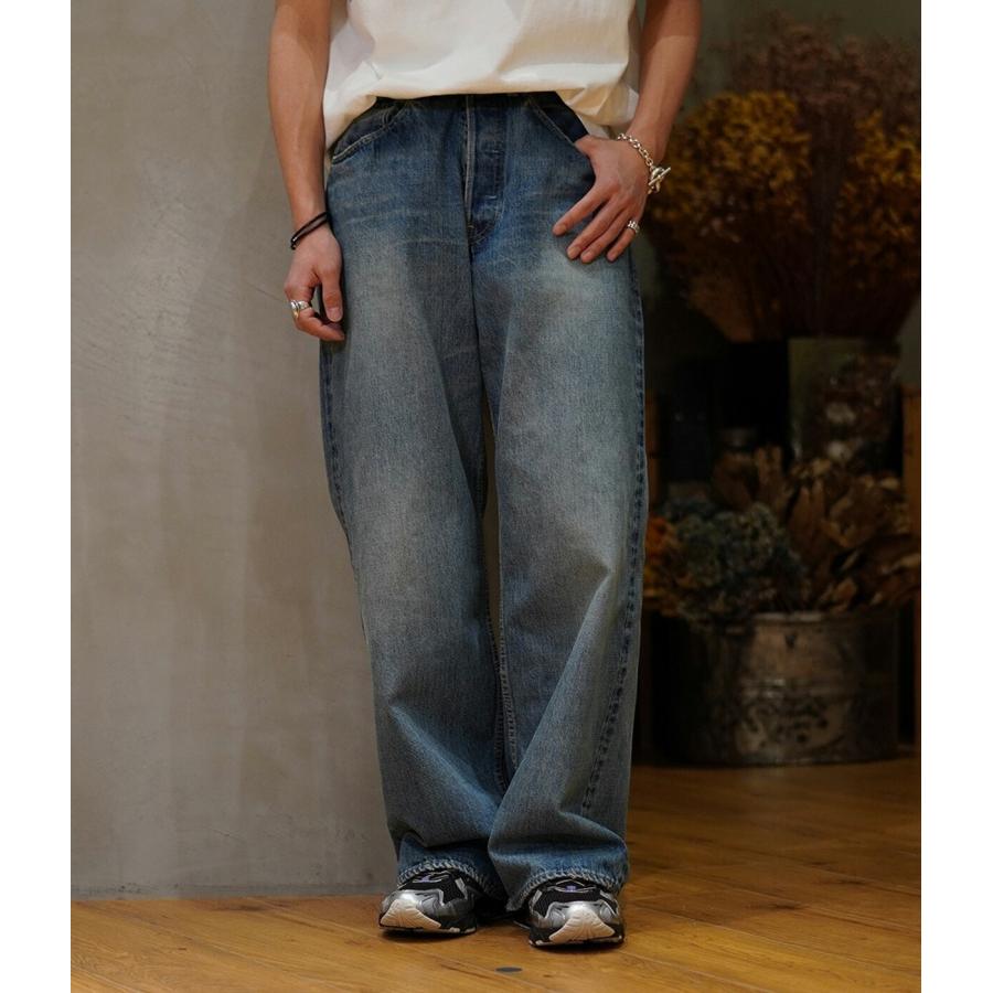 marka（マーカ） ： WIDE LEG JEANS - used wash - ： M25A-04PT02C
