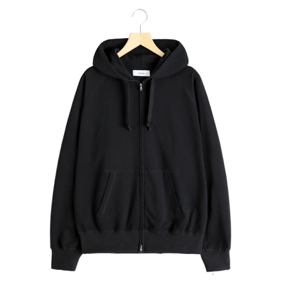 marka  PARKA charcoal　サイズ2　マーカ marka / マーカ ： ZIP PARKA - organic cotton inlay M25A