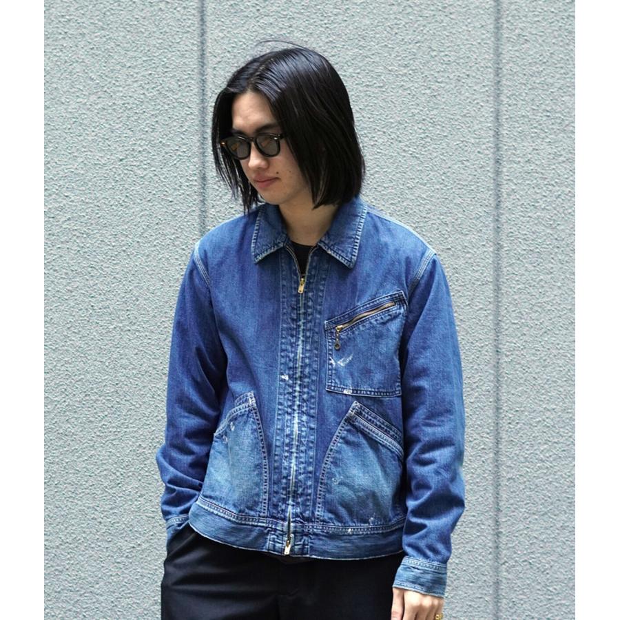 marka（マーカ） ： DENIM WORK JACKET - used washed - ： M25A