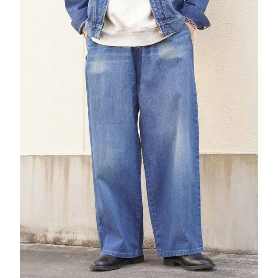 marka / マーカ ： DENIM WORK PANTS - used washed - ： M25A-11PT11Cの画像