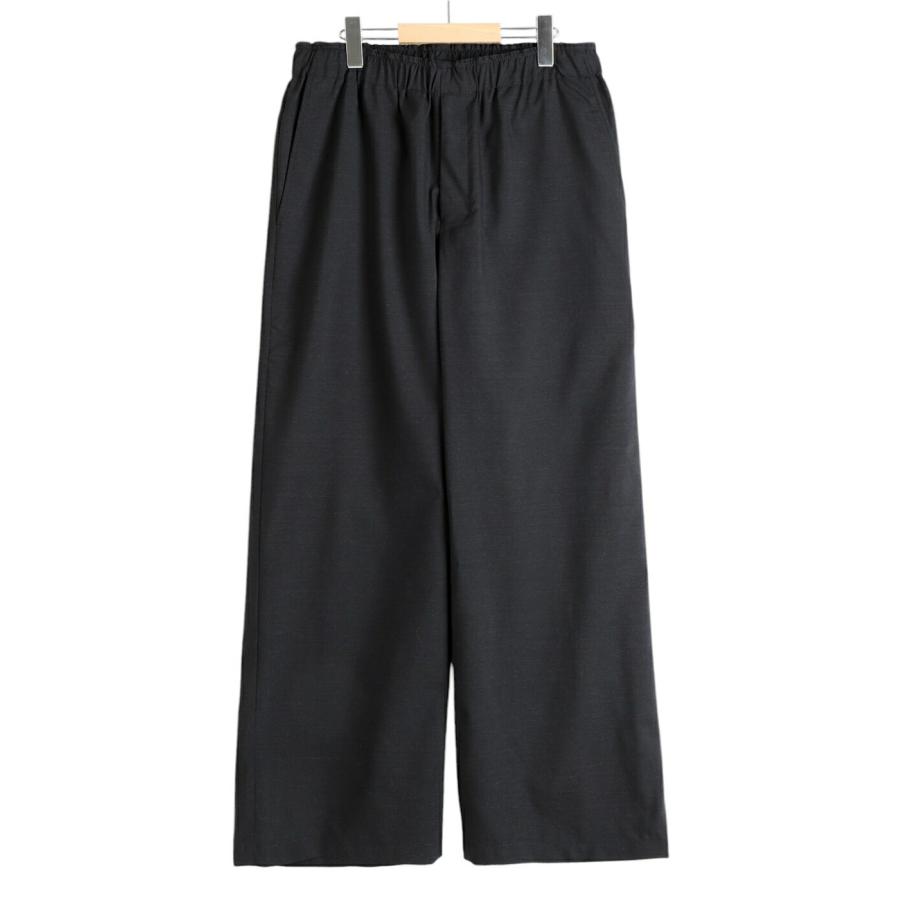 marka（マーカ） ： WIDE LEG EASY PANTS - 2/72 washer wool tropical