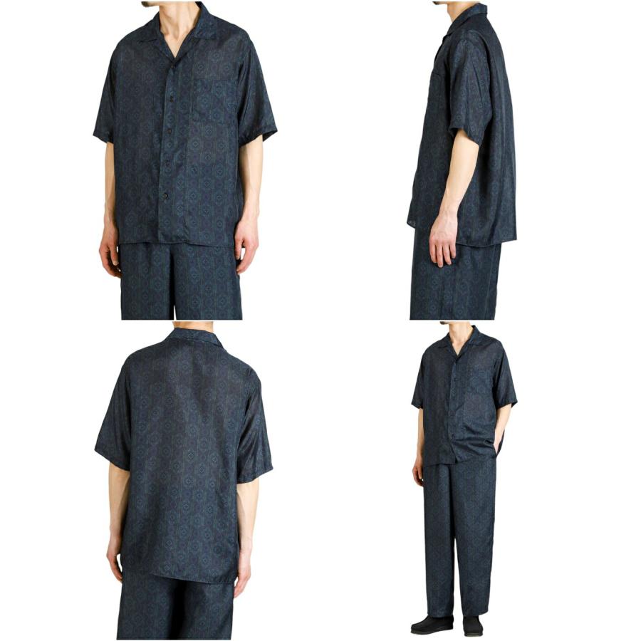 marka（マーカ） ： SILK OPEN COLLAR SHIRT / 全2色 ： M25A-22SH02B