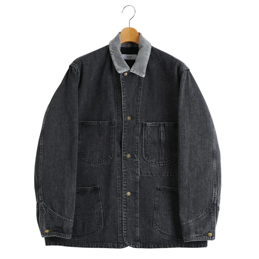 everyone soft denim coverall jacket M everyone soft denim coverall