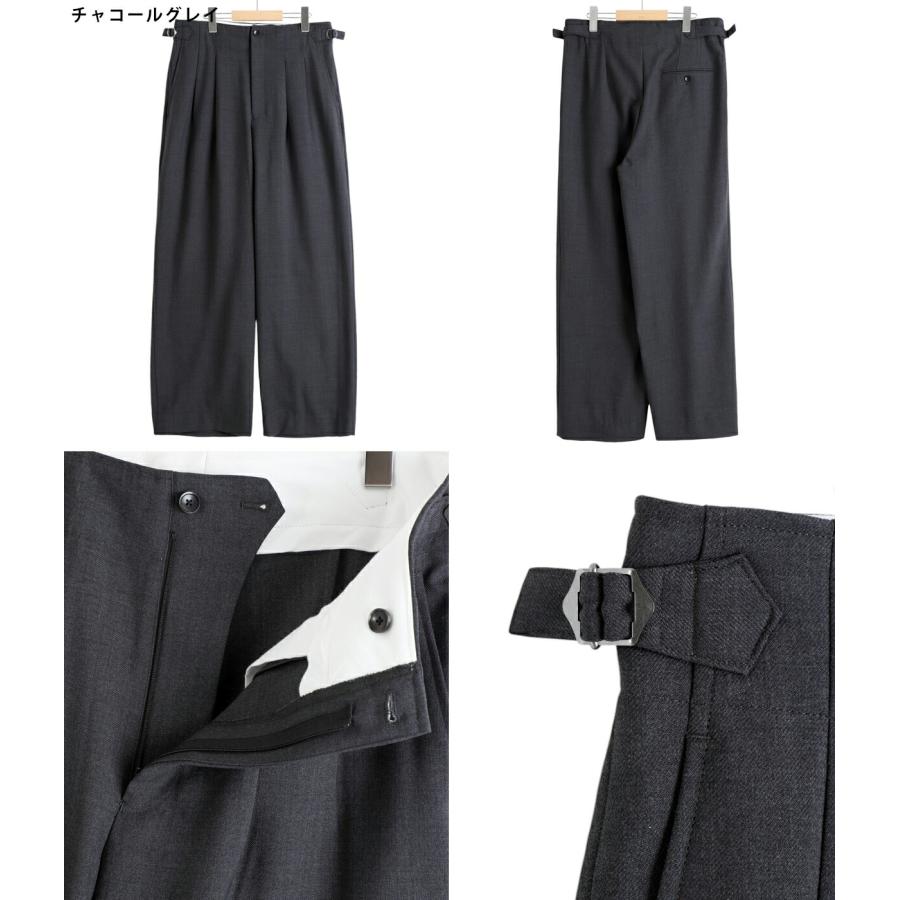 新品 marka 2 TUCK MILITARY PANTS markaware 新品 marka 2 TUCK MILITARY PANTS markaware