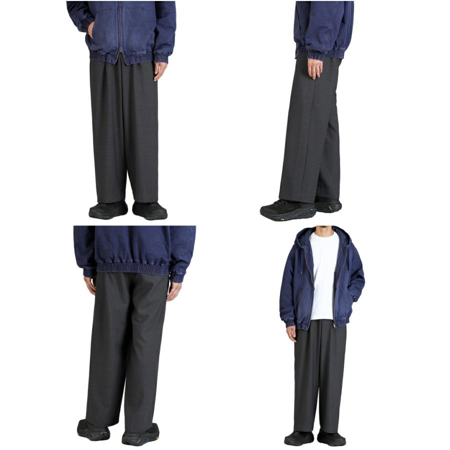 新品 marka 2 TUCK MILITARY PANTS markaware markaware スラックス 「MARKAWARE/marka」別注 TWO TUCK