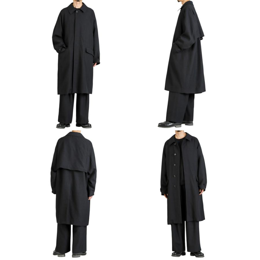 ジャケット・アウター marka WOOL SERGE RAGLAN SLEEVES COAT marka」TUMBLED WOOL SERGE RAGLAN SLEEVES COAT | ANOTHER LOUNGE