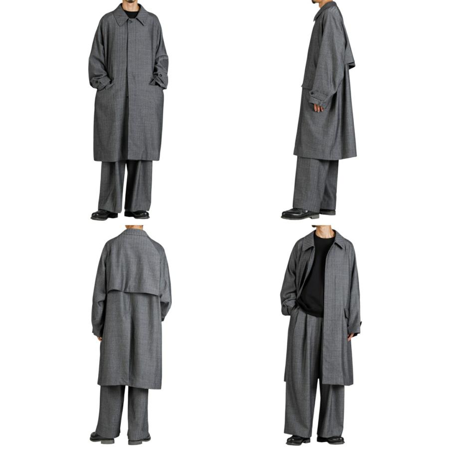 ジャケット・アウター marka RAGLAN SLEEVES COAT RAGLAN SLEEVES COAT - tumbled wool serge - | marka(マーカ