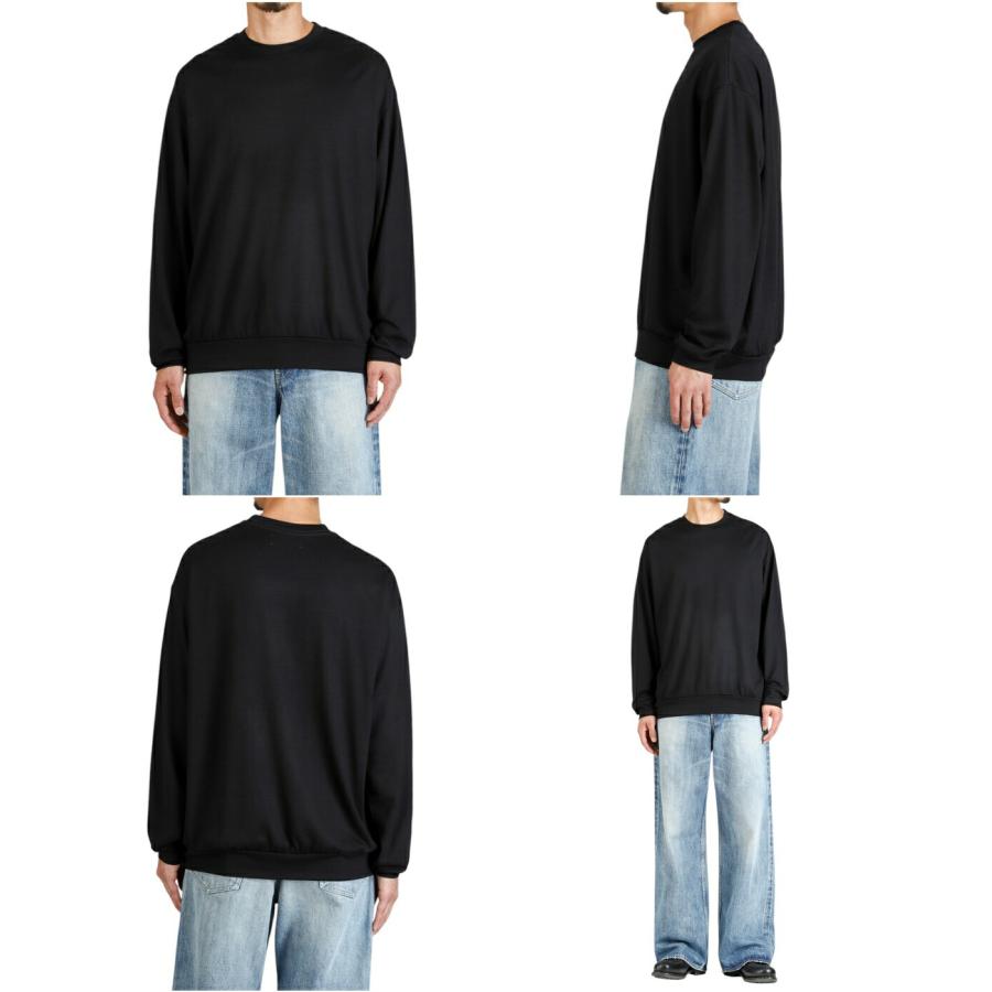 marka（マーカ） ： CREW NECK -2/72 WOOL SINGLE JERSEY WASHABLE