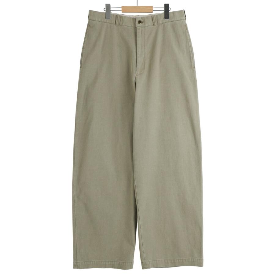 marka（マーカ） ： NEW U.S.ARMY TROUSERS -ORGANIC COTTON GABARDINE