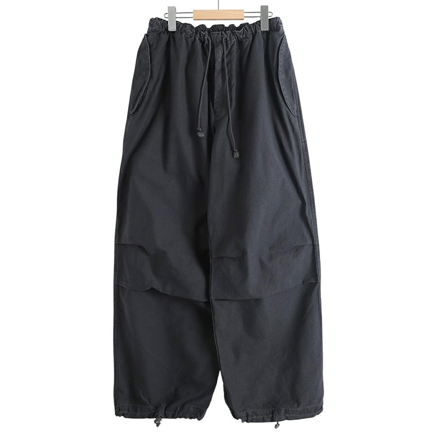 marka（マーカ） ： WIDE OVER PANTS -ORGANIC COTTON BACK SATIN