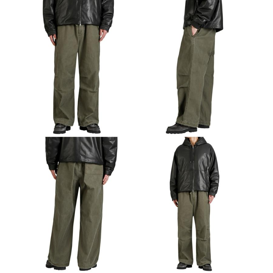 marka（マーカ） ： WIDE OVER PANTS -ORGANIC COTTON BACK SATIN