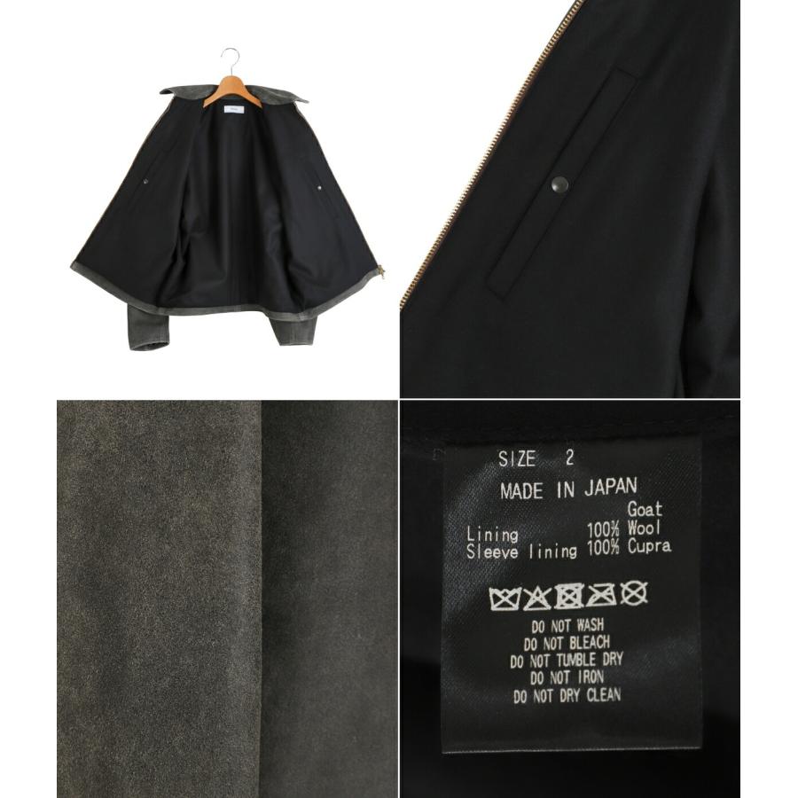 marka / マーカ ： LEATHER SPORTS JACKET -CRACKED GOAT LEATHER