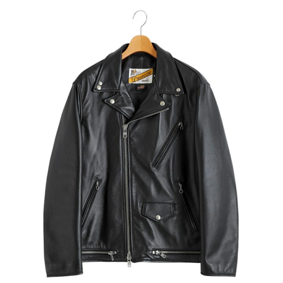 marka / マーカ ： 別注 Schott x marka for ARKnets DOUBLE RIDERS JACKET ： M25F30BL01C | marka | 03