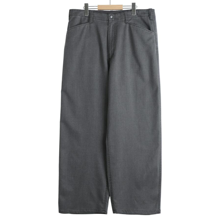 marka（マーカ） ： WORK PANTS -WASHABLE 2/72 WOOL GABARDINE