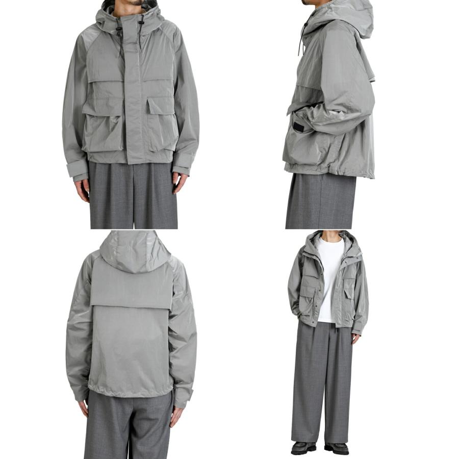 marka（マーカ） ： FIELD PARKA -RECYCLED NYLON CHAMBRAY TAFFETA