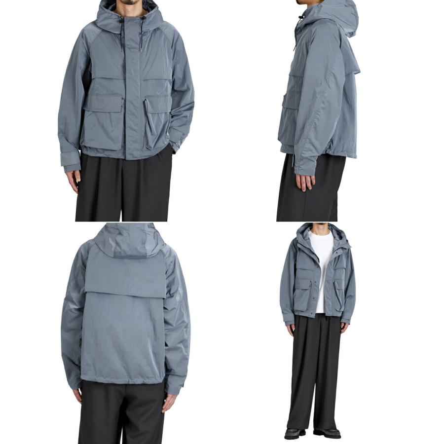 marka（マーカ） ： FIELD PARKA -RECYCLED NYLON CHAMBRAY TAFFETA