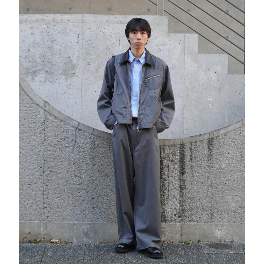 marka（マーカ） ： REGULAR COLLAR SHIRT -ORGANIC COTTON STRIPE